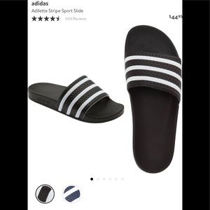 Adidas Adilette Stripe Sport Slides